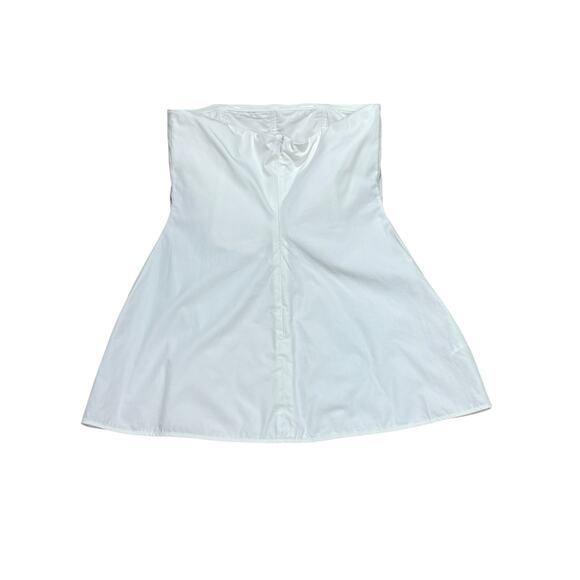 Róhe Strapless Cotton Poplin Bustier Top Optic White Size 36 EU 4 US - Picture 4 of 7